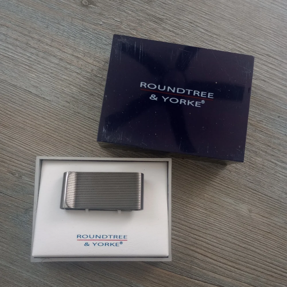 Roundtree & Yorke Silver Money Clip